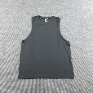 LSKD Tank Mens M Black AeroFLX+ Seamless Muscle Tank Moisture Wicking NWT